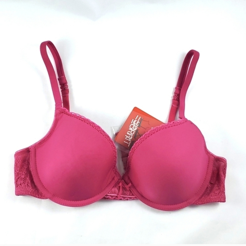 ⭐️2/ $30⭐️ESPRIT HotPink Elisa Multifunctional Straps Comfort Fit Padded Bra 34B